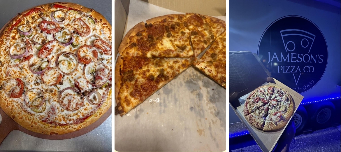 Jameson's Pizza Co Menu