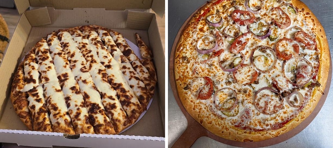 Jameson's Pizza Co Menu