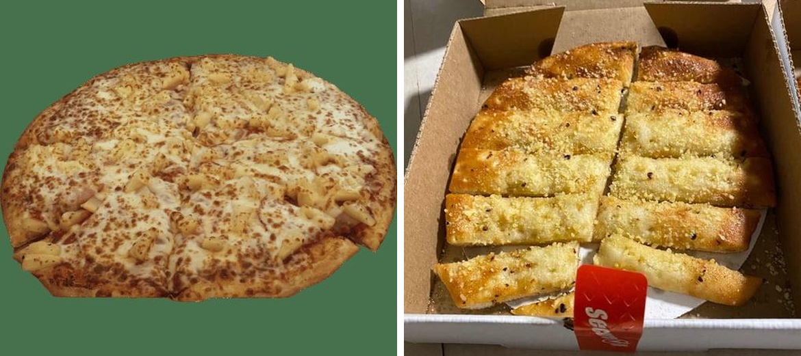 Jameson's Pizza Co Menu