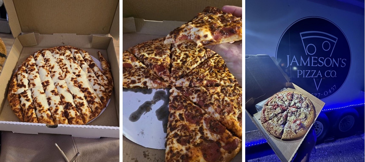 Jameson's Pizza Co Menu